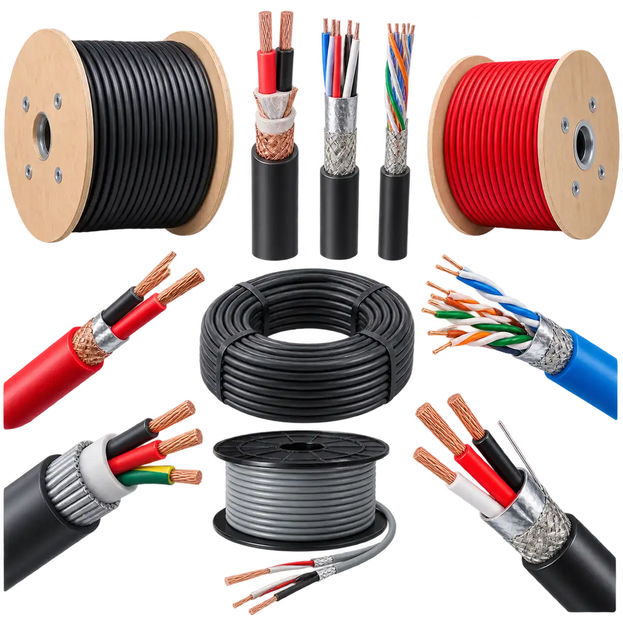 Cables for PAGA communication systems